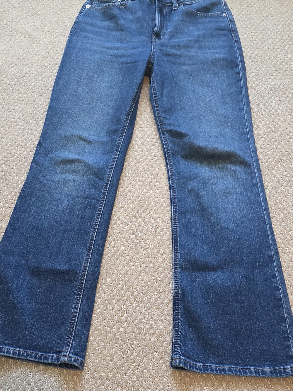 Calvin Klein Dark Blue Flare Jeans
